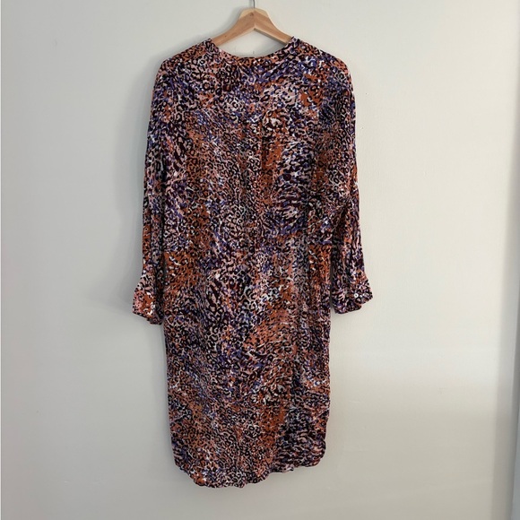 Suncoo Paris Women's Multicolor Animal Print Dress - Size M/L (T3) NWOT - Picture 7 of 7
